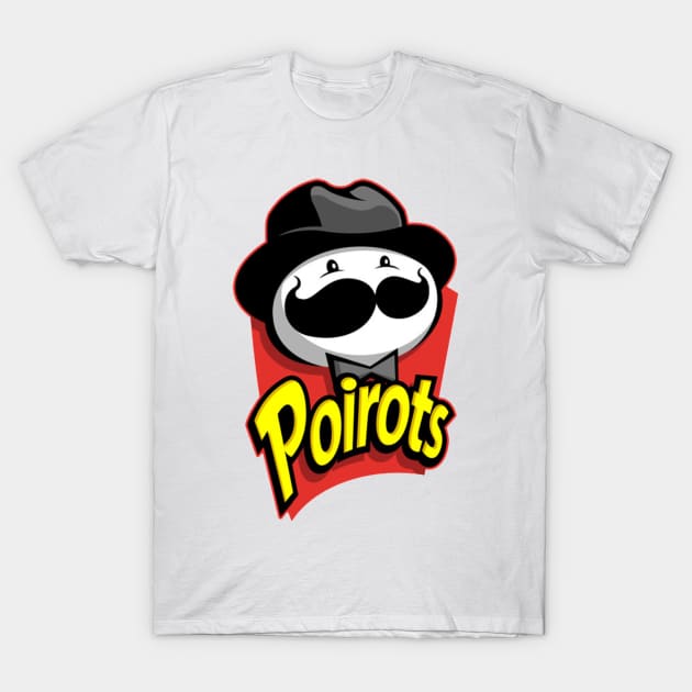 poirots mustache T-Shirt by Tulcoolchanel